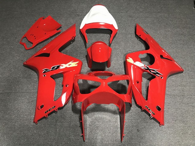 Rouge 636 03-04 ZX6R Carénage Moto