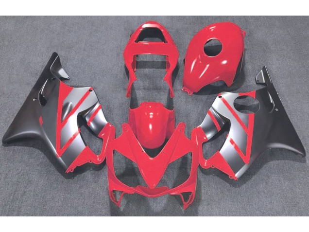 Rouge & Argent Mat 01-03 CBR600 F4i Carénage Moto Rouge & Argent Mat 01-03 CBR600 F4i Carénage Moto