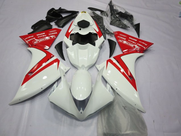 Rouge & Blanc 12-14 R1 Carénage Moto Rouge & Blanc 12-14 R1 Carénage Moto