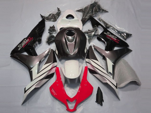 Rouge Blanc & Gris 07-08 CBR600RR Carénage Moto