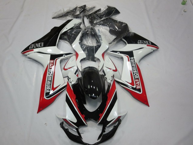 Rouge Blanc & Noir 11-24 GSXR 600-750 Carénage Moto Rouge Blanc & Noir 11-24 GSXR 600-750 Carénage Moto