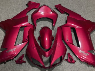 Rouge Bonbon 07-08 ZX6R Carénage Moto