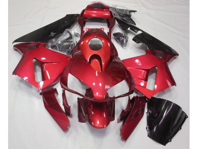 Rouge Bonbon Uni 03-04 CBR600RR Carénage Moto Rouge Bonbon Uni 03-04 CBR600RR Carénage Moto
