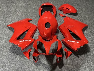 Rouge Brillant 02-12 VFR800 Carénage Moto