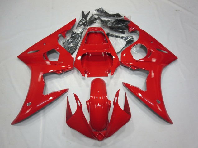 Rouge Brillant 03-04 R6 Carénage Moto Rouge Brillant 03-04 R6 Carénage Moto