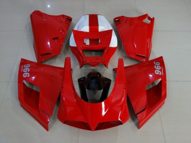 Rouge Brillant 93-05 Ducati 996 748 916 998 Carénage Moto