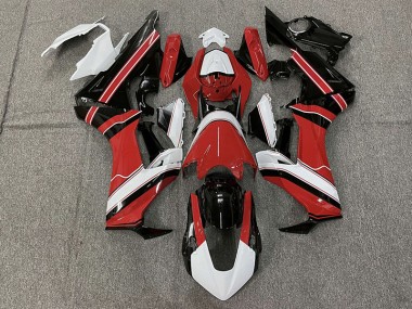 Rouge Brillant Blanc & Noir 17-23 CBR1000RR Carénage Moto