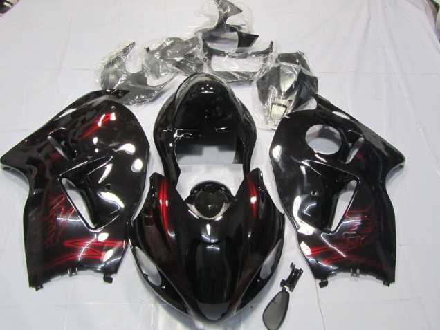 Rouge Brillant Profond 97-07 GSXR 1300 Carénage Moto