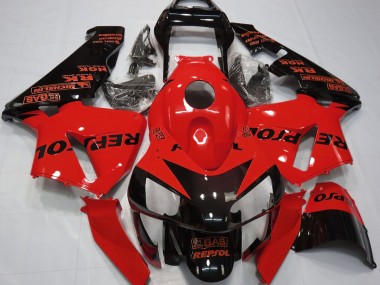 Rouge Brillant Repsol 03-04 CBR600RR Carénage Moto