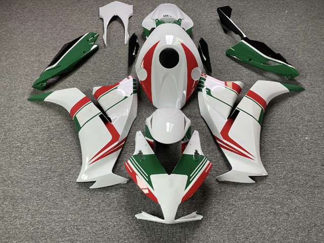Rouge Brillant & Vert 12-16 CBR1000RR Carénage Moto