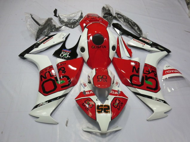 Rouge Co&Fun 12-16 CBR1000RR Carénage Moto