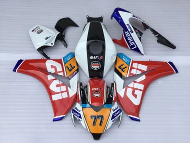 Rouge Elf 08-11 CBR1000RR Carénage Moto