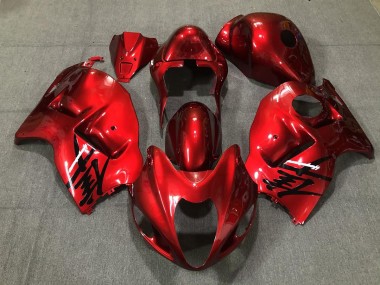 Rouge Feu Brillant 97-07 GSXR 1300 Carénage Moto