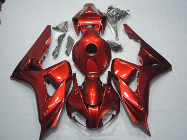 Rouge Foncé 06-07 CBR1000RR Carénage Moto