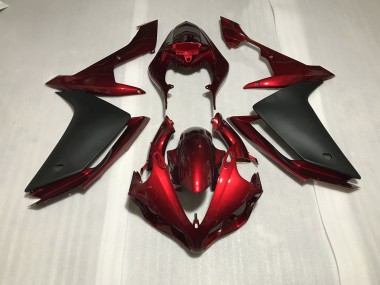 Rouge Foncé 07-08 R1 Carénage Moto