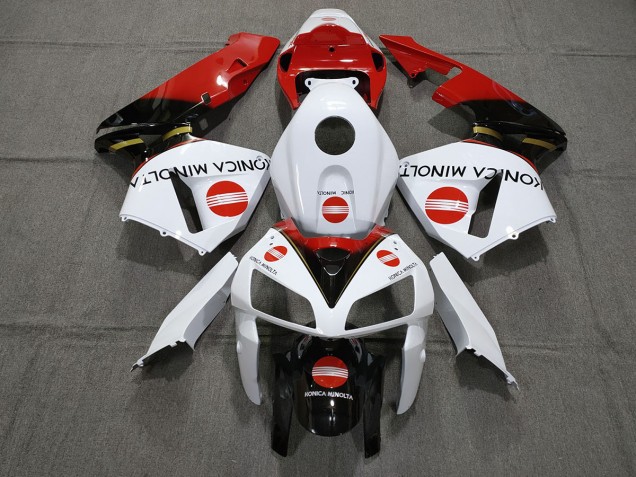 Rouge Konica Minolta 05-06 CBR600RR Carénage Moto