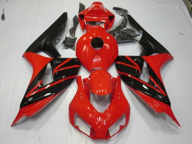 Rouge & Noir 06-07 CBR1000RR Carénage Moto