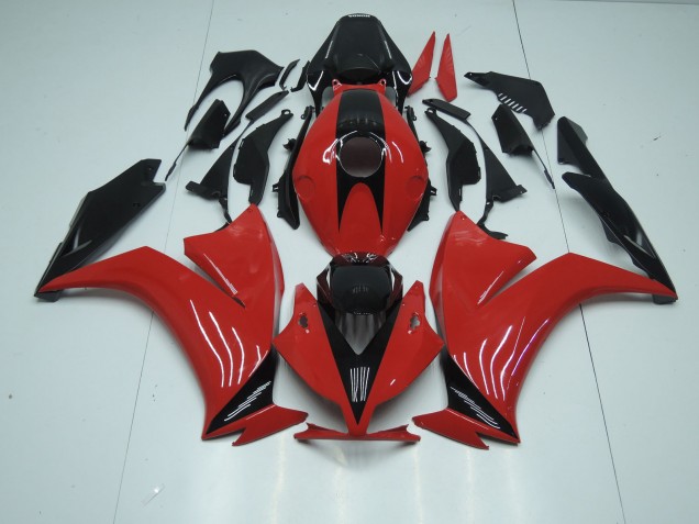 Rouge & Noir 12-16 CBR1000RR Carénage Moto Rouge & Noir 12-16 CBR1000RR Carénage Moto