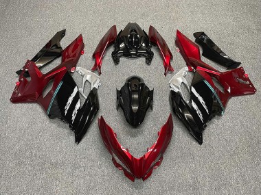 Rouge & Noir 18-23 Ninja 400 Carénage Moto