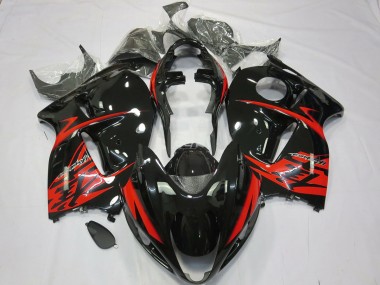 Rouge & Noir 97-07 GSXR 1300 Carénage Moto