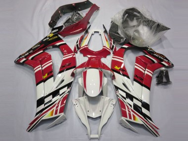 Rouge Noir & Blanc 11-15 ZX10R Carénage Moto