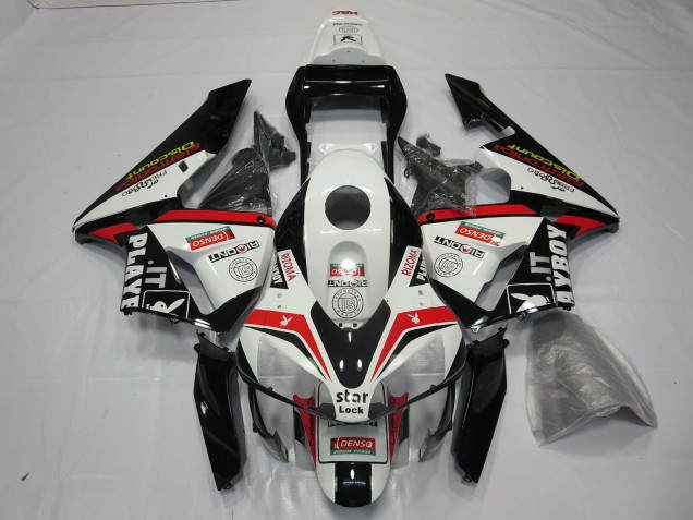 Rouge Playboy 03-04 CBR600RR Carénage Moto Rouge Playboy 03-04 CBR600RR Carénage Moto