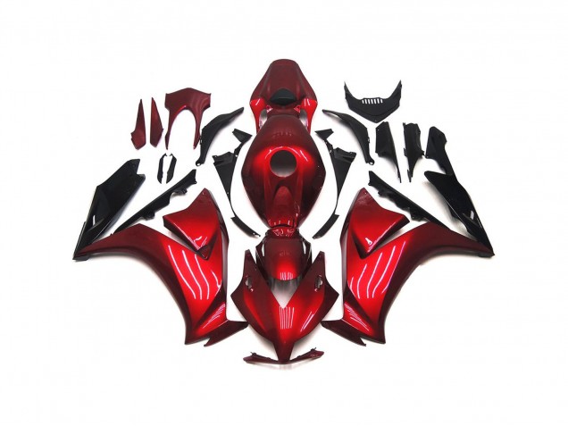 Rouge Profond & Vibrant 12-16 CBR1000RR Carénage Moto Rouge Profond & Vibrant 12-16 CBR1000RR Carénage Moto
