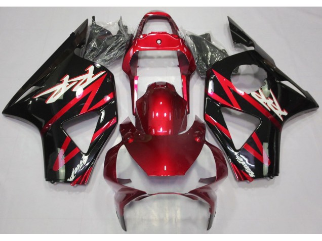 Rouge Électrique 02-03 CBR954RR Carénage Moto Rouge Électrique 02-03 CBR954RR Carénage Moto