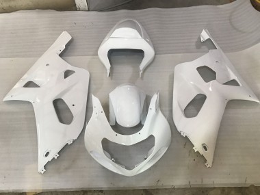 Rs Blanc 01-03 GSXR 600-750 Carénage Moto
