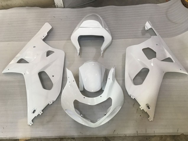 Rs Blanc 01-03 GSXR 600-750 Carénage Moto