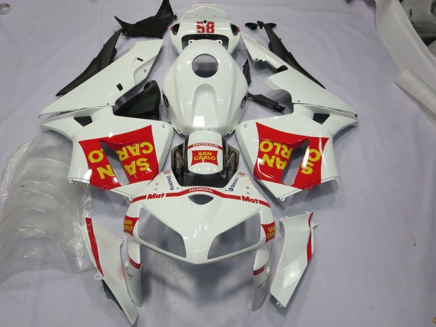 San Carlo 58 05-06 CBR600RR Carénage Moto San Carlo 58 05-06 CBR600RR Carénage Moto
