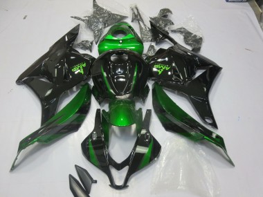 Spécial Vert Brillant Noir 09-12 CBR600RR Carénage Moto