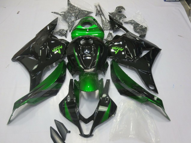 Spécial Vert Brillant Noir 09-12 CBR600RR Carénage Moto