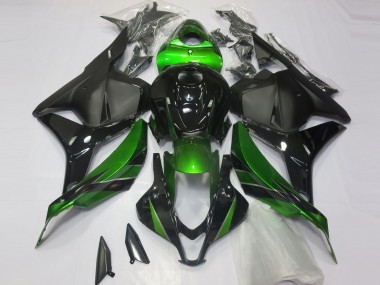 Spécial Vert Noir Mat 09-12 CBR600RR Carénage Moto