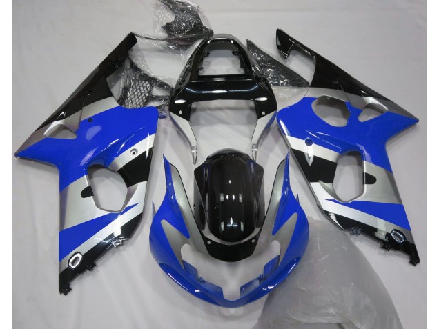 Style Bleu Argent OEM 00-02 GSXR 1000 Carénage Moto Style Bleu Argent OEM 00-02 GSXR 1000 Carénage Moto