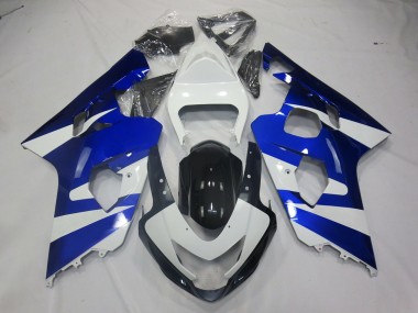 Style Bleu Blanc OEM 04-05 GSXR 600-750 Carénage Moto