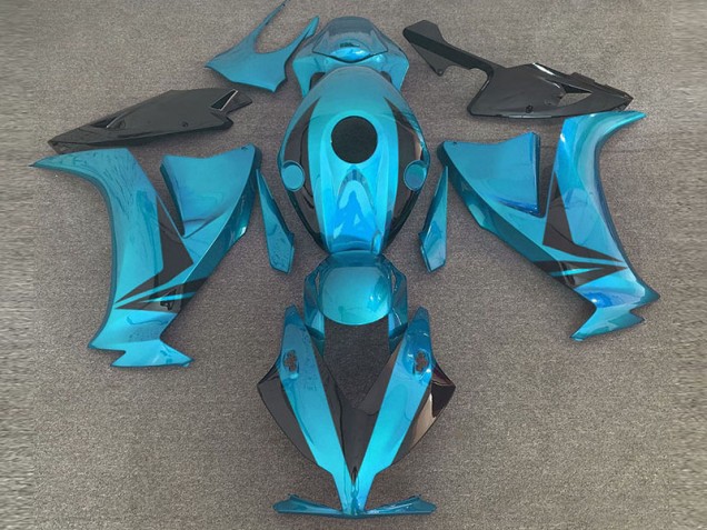 Style Bleu Clair & Noir 12-16 CBR1000RR Carénage Moto