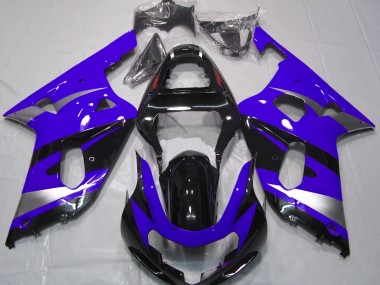 Style Bleu OEM 01-03 GSXR 600-750 Carénage Moto