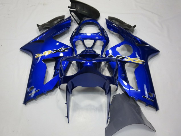 Style Bleu OEM 03-04 ZX6R Carénage Moto Style Bleu OEM 03-04 ZX6R Carénage Moto