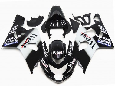Style Brillant West OEM 04-05 GSXR 600-750 Carénage Moto