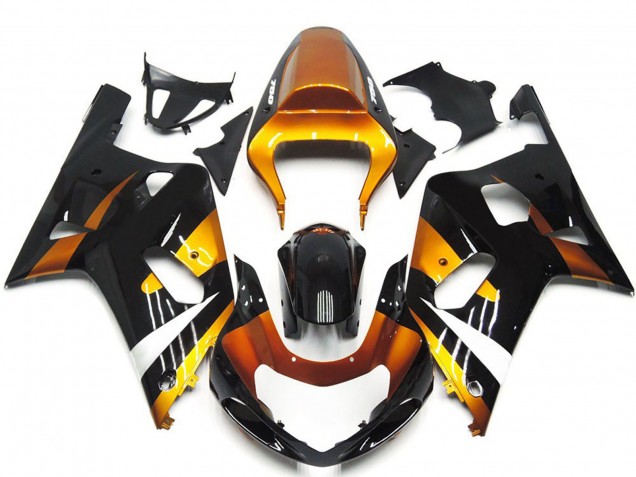 Style Bronze & Noir OEM 01-03 GSXR 600-750 Carénage Moto