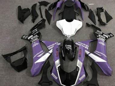 Style De Logo Violet Brillant 15-19 R1 Carénage Moto