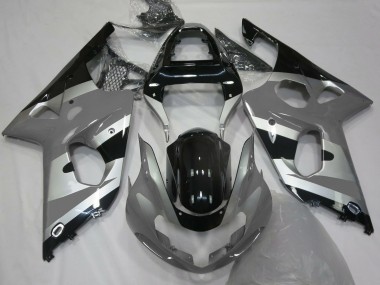 Style Gris Argent OEM 00-02 GSXR 1000 Carénage Moto