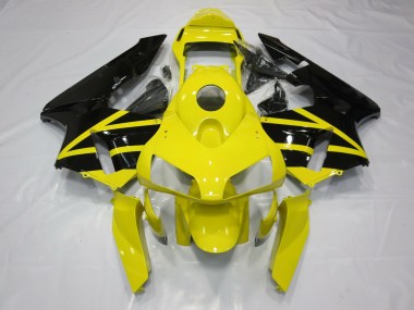 Style Jaune & Noir OEM 03-04 CBR600RR Carénage Moto