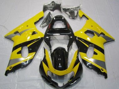 Style Jaune OEM 01-03 GSXR 600-750 Carénage Moto