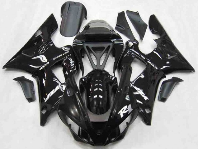 Style Noir Brillant 00-01 R1 Carénage Moto Style Noir Brillant 00-01 R1 Carénage Moto