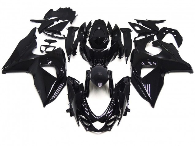 Style Noir Brillant 09-16 GSXR 1000 Carénage Moto Style Noir Brillant 09-16 GSXR 1000 Carénage Moto