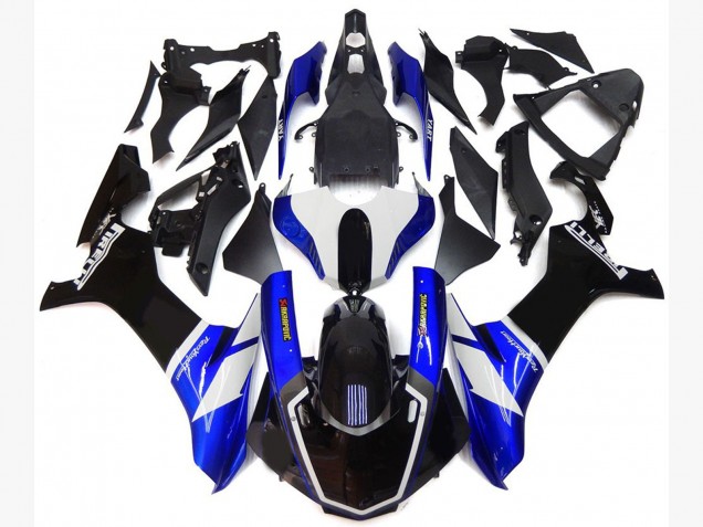 Style Personnalisé Bleu & Blanc 15-19 R1 Carénage Moto Style Personnalisé Bleu & Blanc 15-19 R1 Carénage Moto
