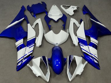 Style Personnalisé OEM Bleu & Blanc 08-16 R6 Carénage Moto