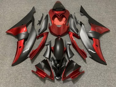 Style Personnalisé OEM Rouge / Noir 08-16 R6 Carénage Moto